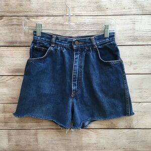 VINTAGE GITANO HIGH WAIST CUT OFF JEAN SHORTS‎